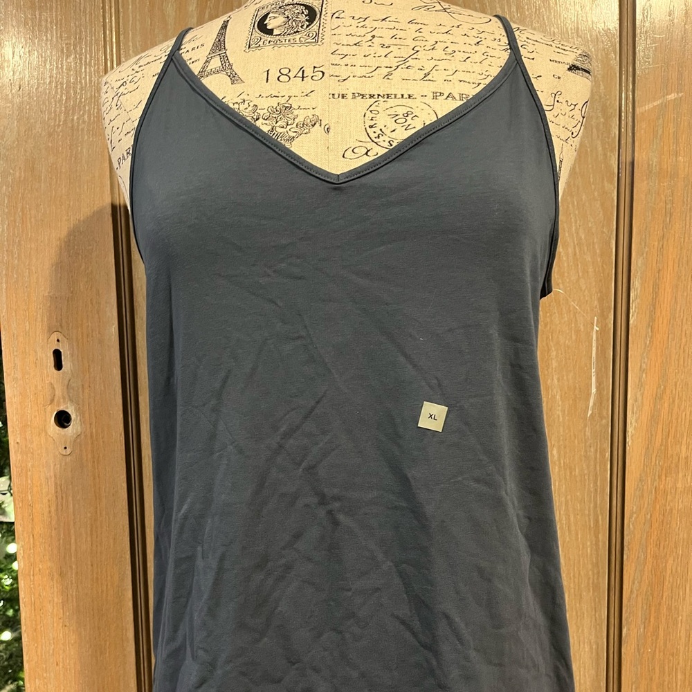 NWT Blue cami LOFT tank top XL